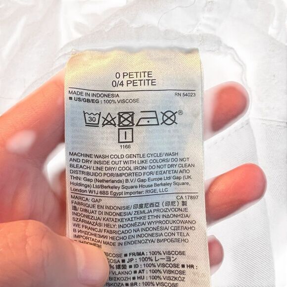 Gap grey long sleeve mini dress.‎ Size 0P - Picture 4 of 8